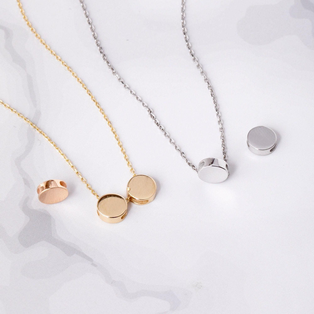 Altın Kişiye Özel Mini Nokta Kolye - Goldstore