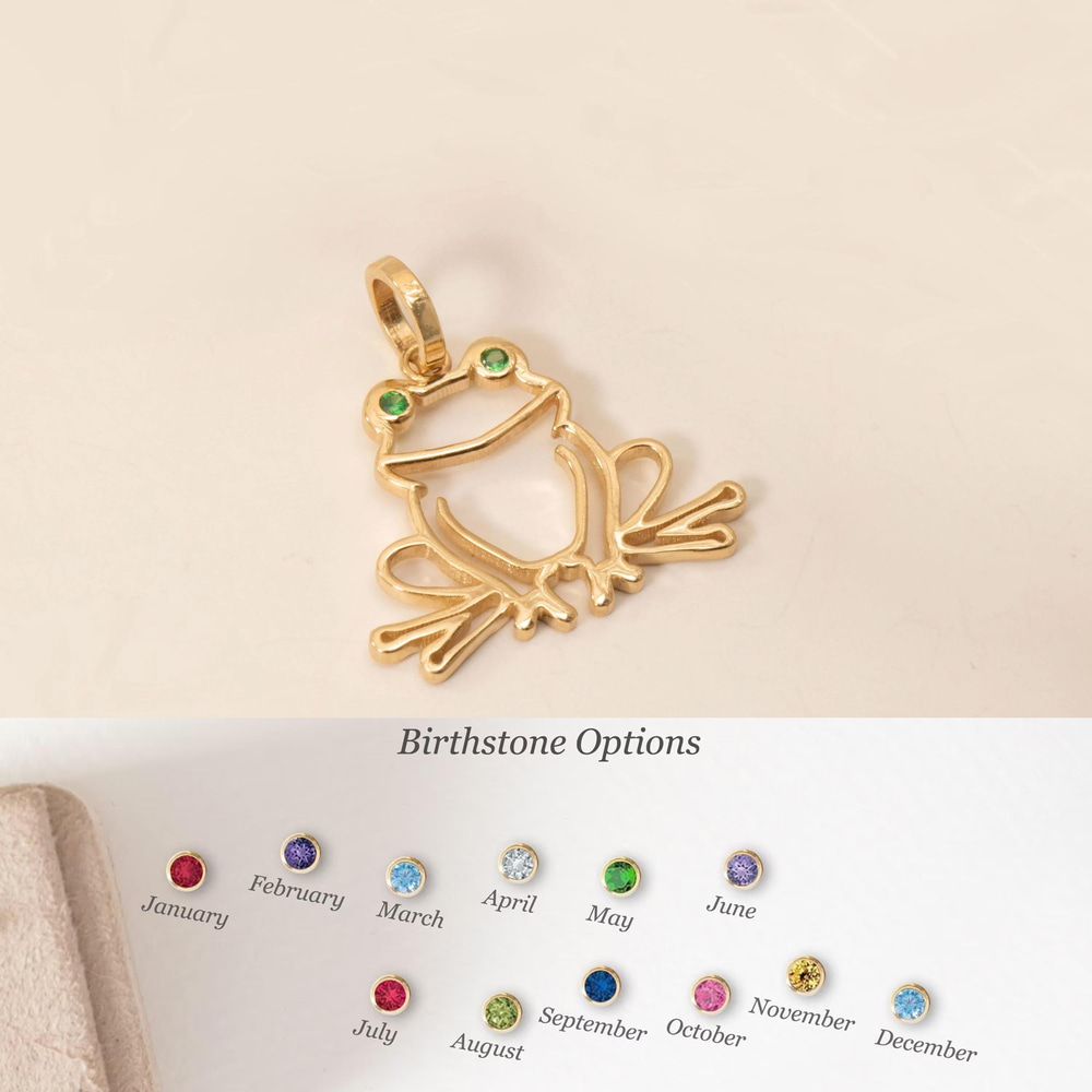 Altın Kurbağa Kolye - Goldstore