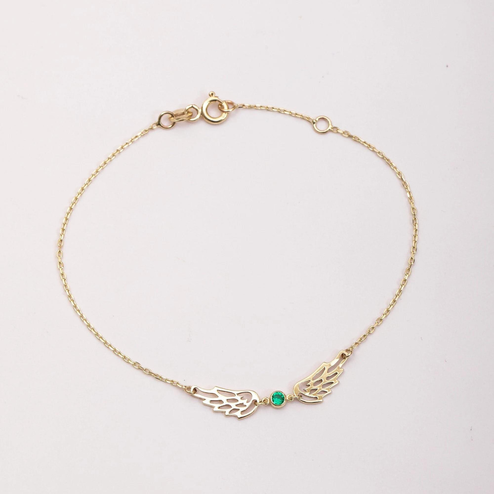 Altın Melek Kanatlar Bileklik - Goldstore