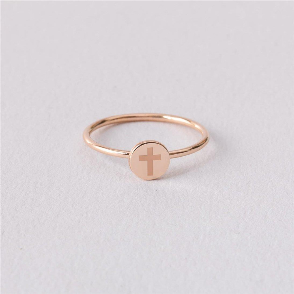 Altın Mini Haç Yüzük - Goldstore