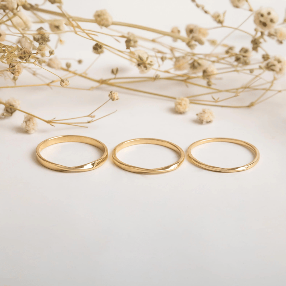 Altın Mobius Sonsuzluk Yüzük - Goldstore