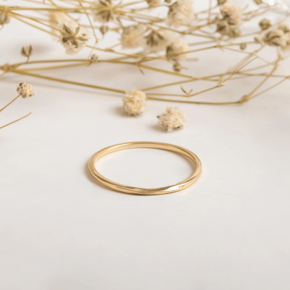 Altın Mobius Sonsuzluk Yüzük - Goldstore
