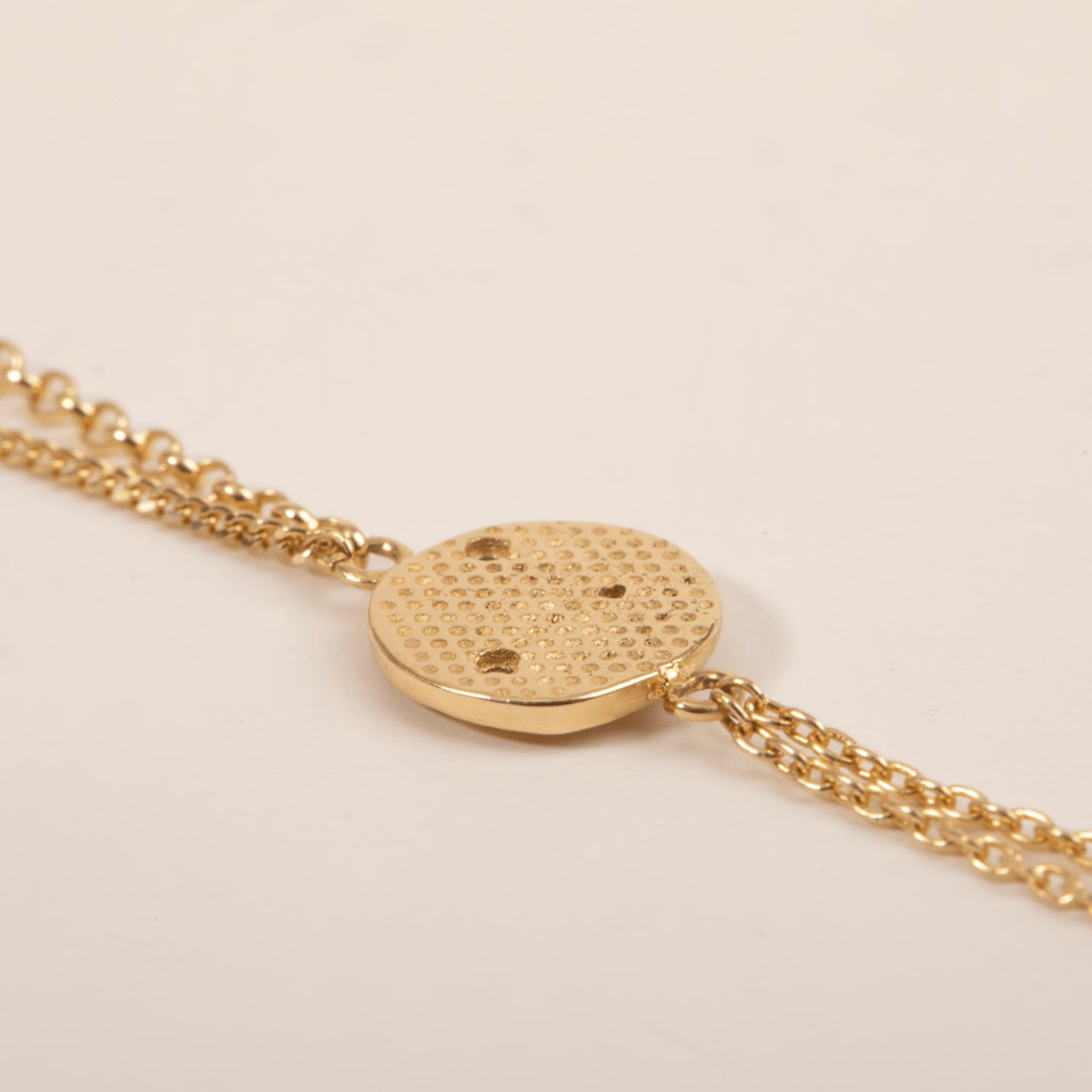 Altın Nazar Boncuklu Şahmeran Bileklik - Goldstore