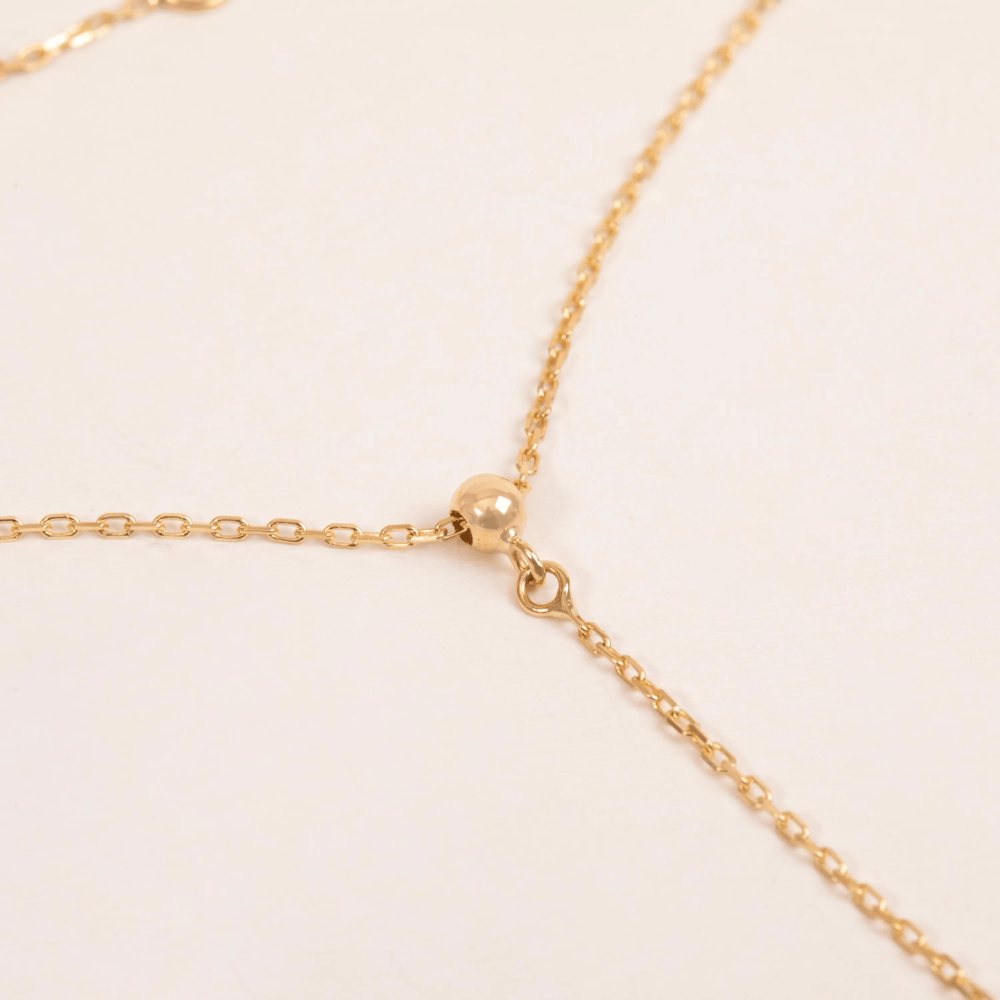 Altın Nazar Boncuklu Şahmeran Bileklik - Goldstore