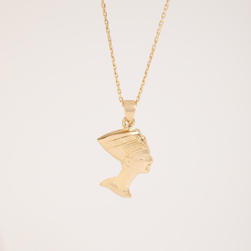 Altın Nefertiti Kolye - Gold Store