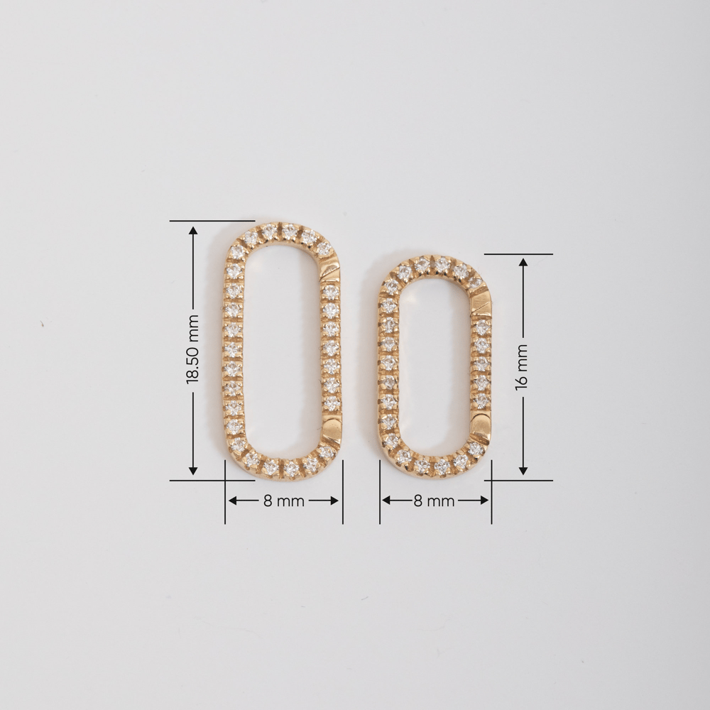 Altın Oval Güvenlik Kilidi - Goldstore