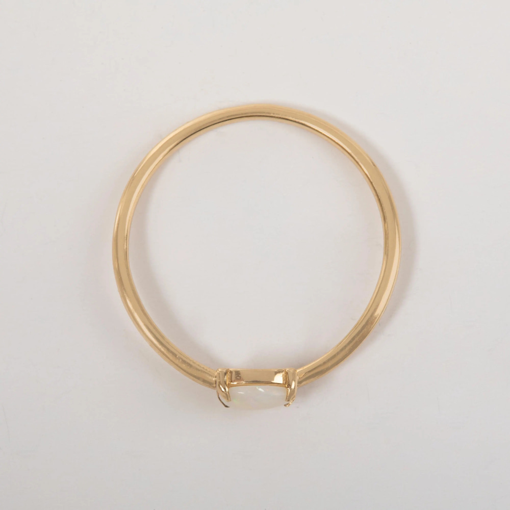 Altın Oval Opal Yüzük - Goldstore