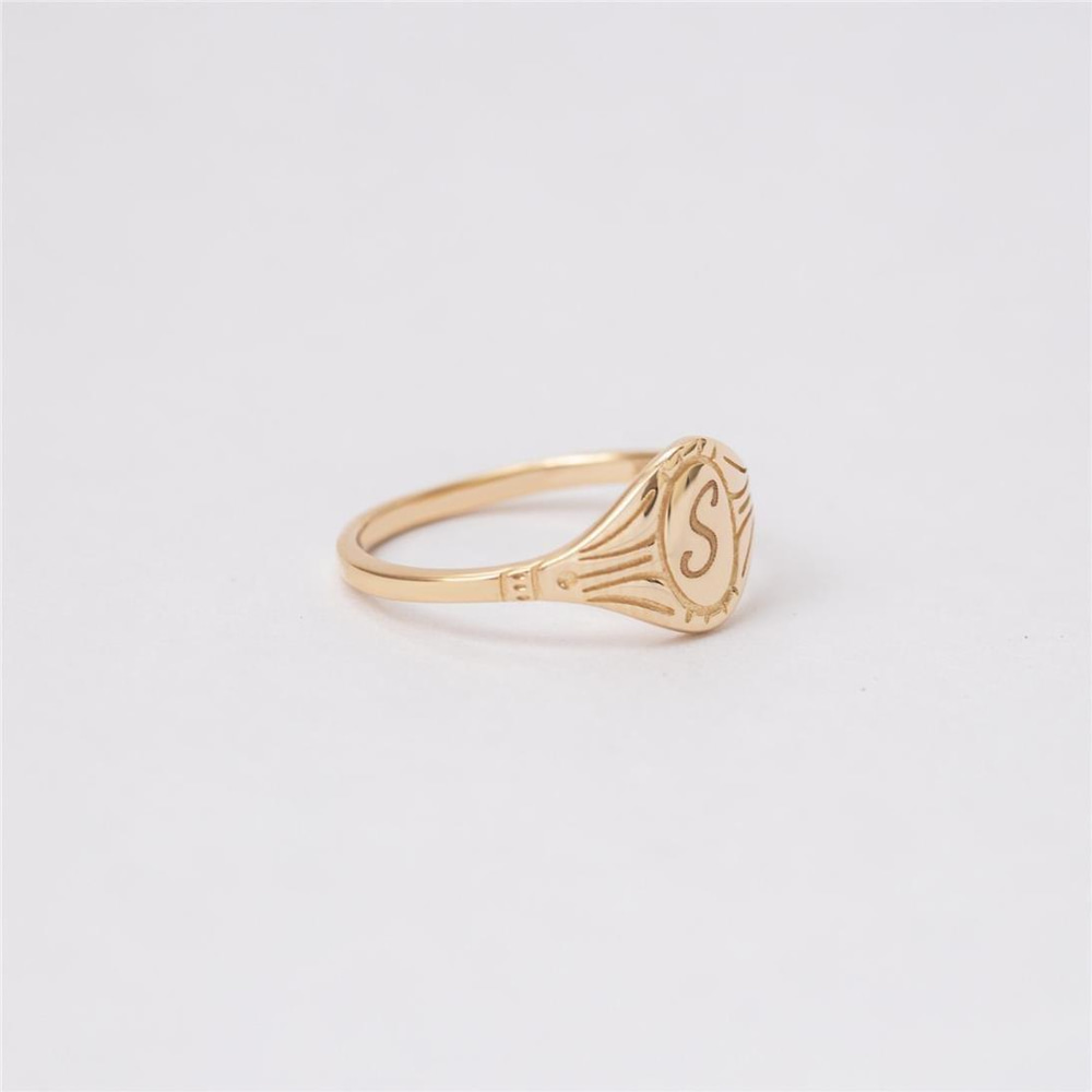 Altın Signet Yüzük - Goldstore