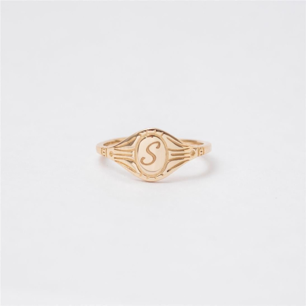 Altın Signet Yüzük - Goldstore