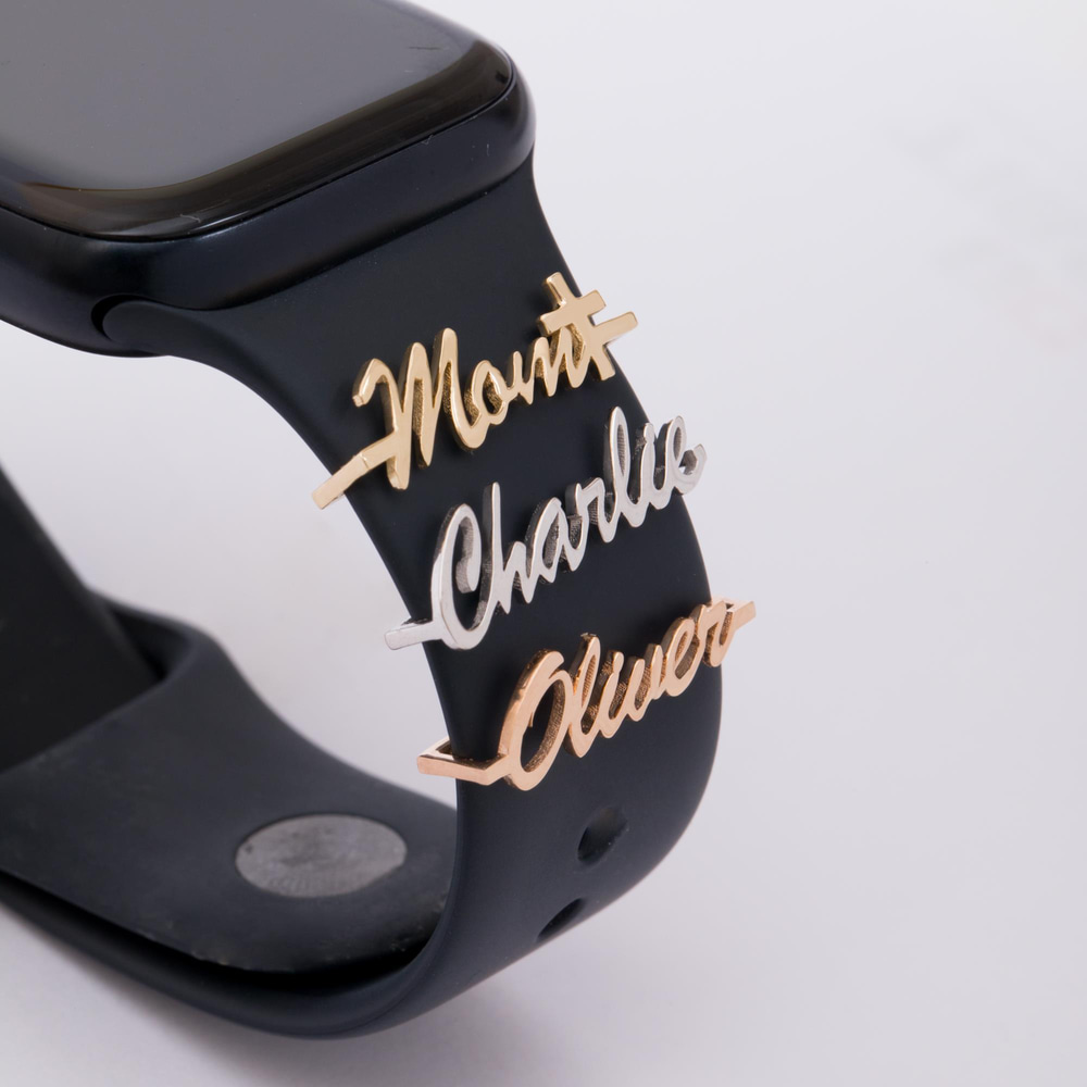 Altın Smart Watch İsim Tag - Goldstore