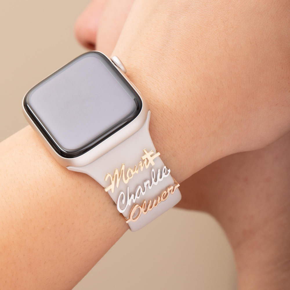 Altın Smart Watch İsim Tag - Goldstore
