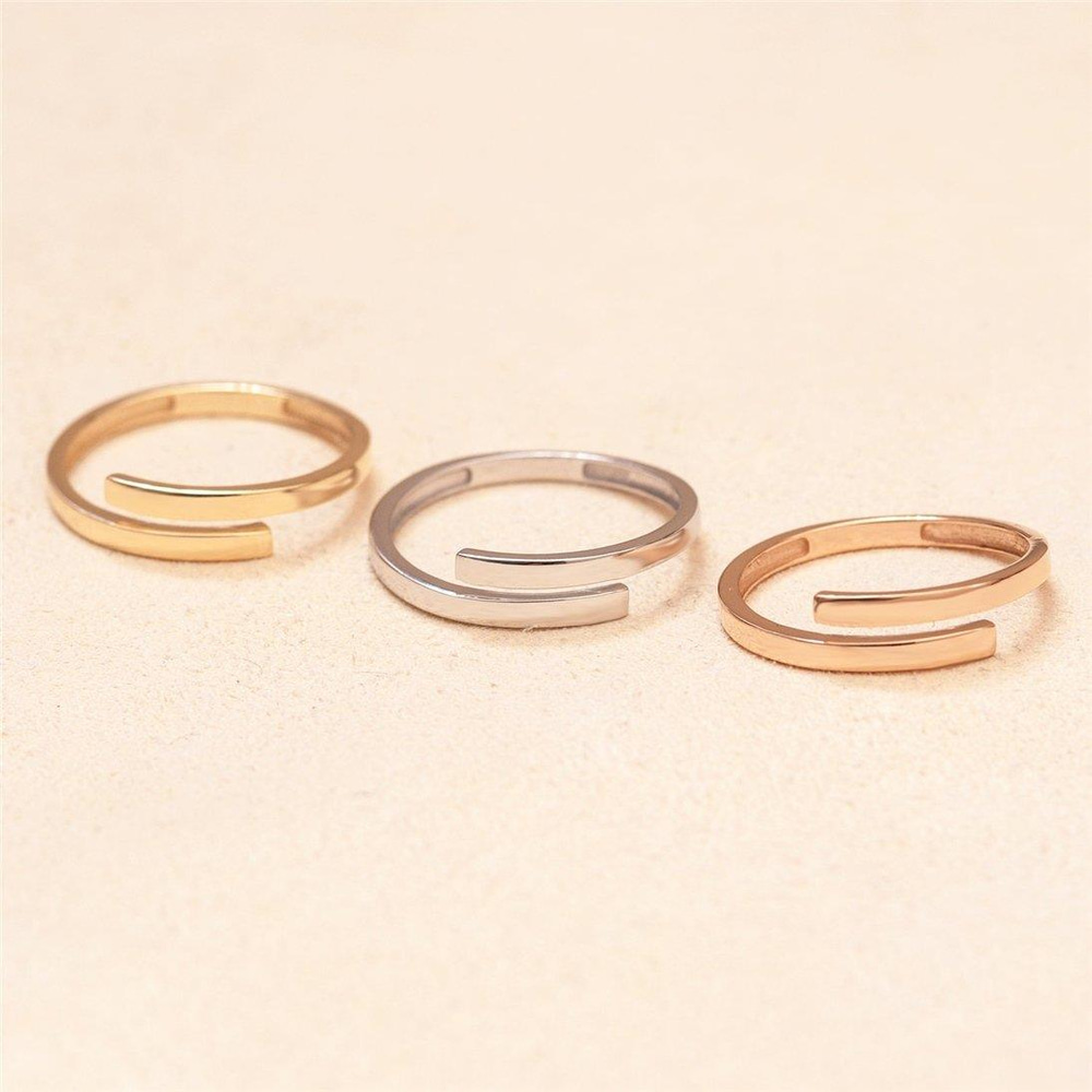 Altın Wrap İsim Yüzük - Goldstore