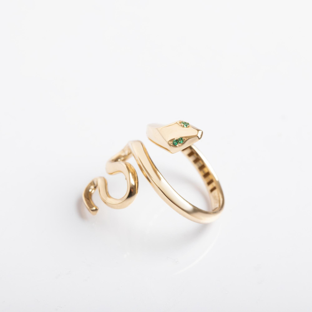 Altın Yılan Yüzük - Goldstore