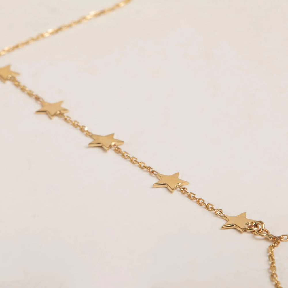 Altın Yıldız Figürlü Şahmeran Bileklik - Goldstore