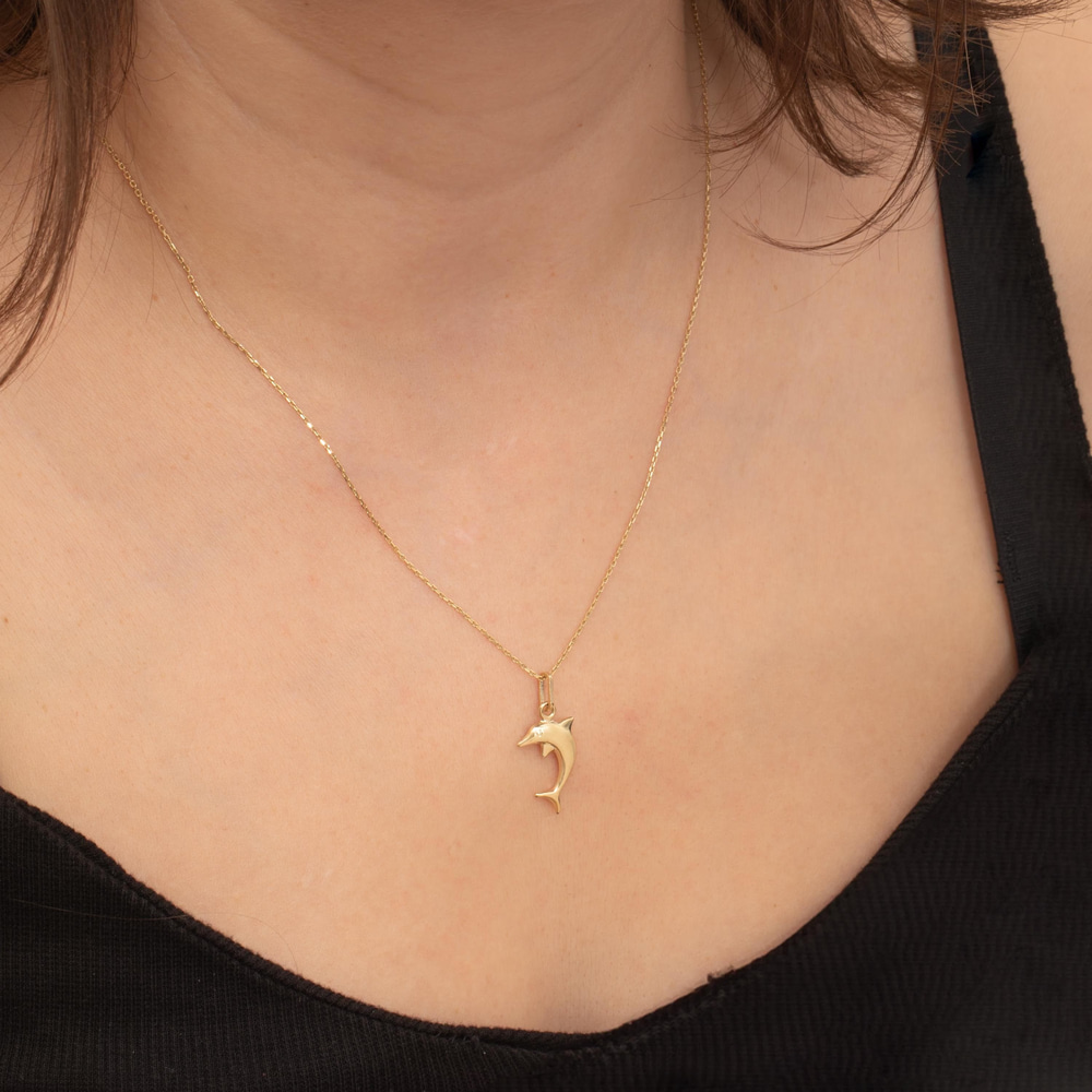 Altın Yunus Kolye - Goldstore