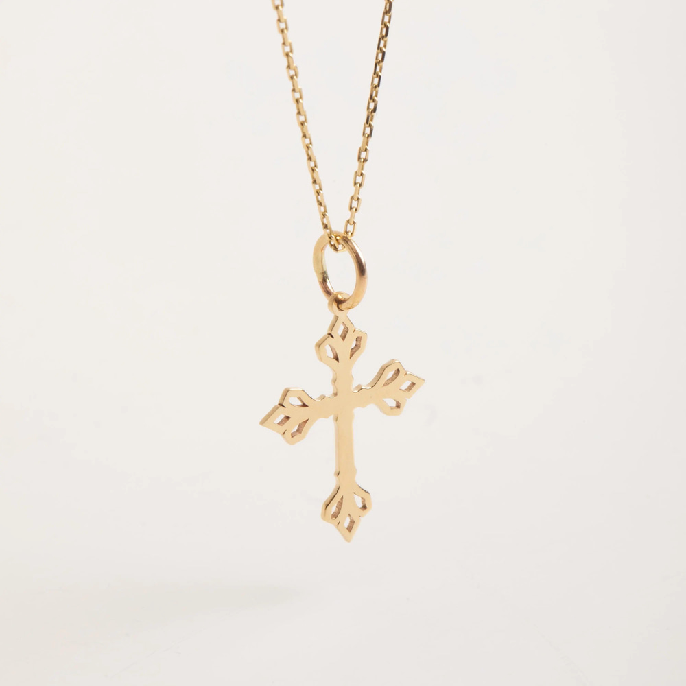 Altın Zarif Haç Kolye - Goldstore