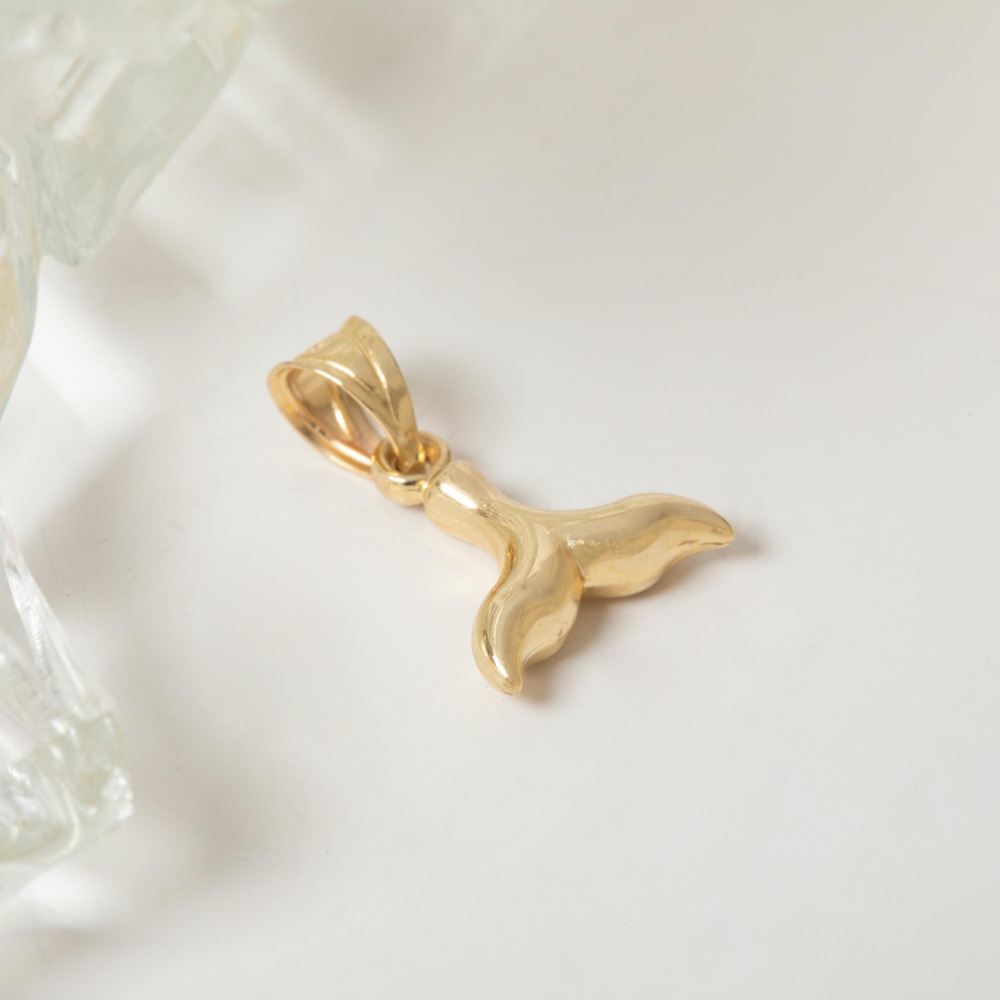 Balina Kuyruğu Altın Kolye - Goldstore