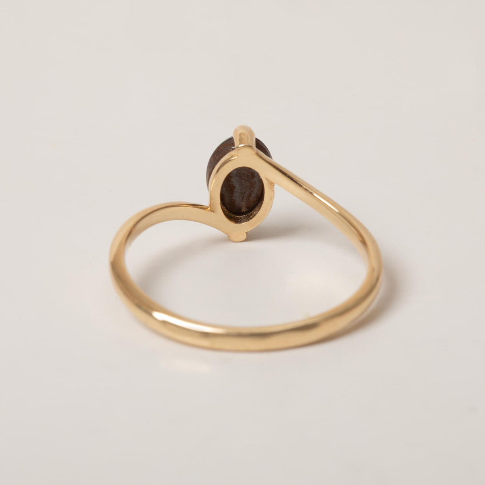 Büyüleyici Doğal Opal Altın Yüzük - Goldstore