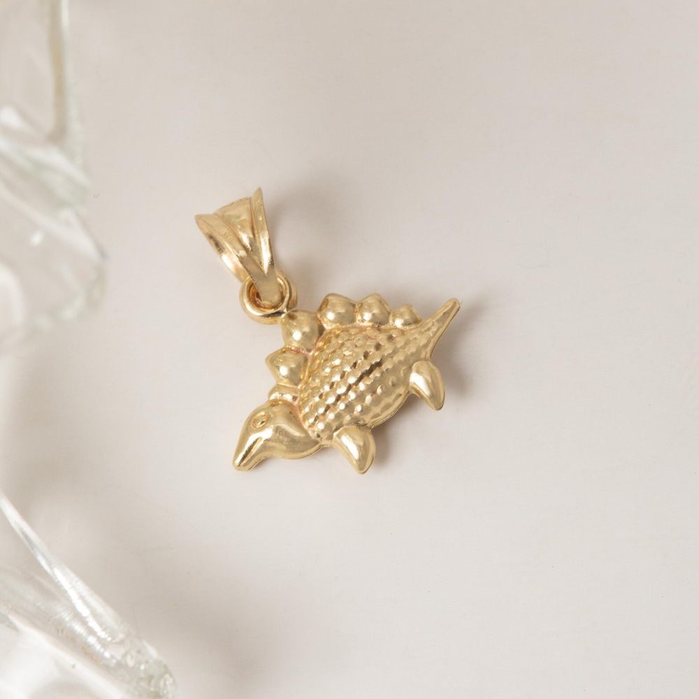 Dinozor Figürlü Altın Kolye - Goldstore