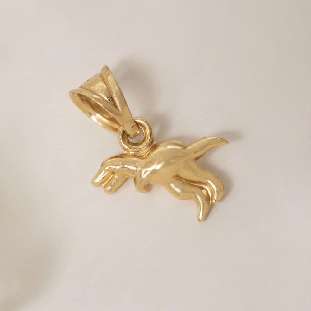Dinozor Figürlü Altın Kolye - Goldstore
