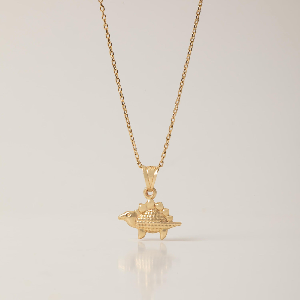 Dinozor Figürlü Altın Kolye - Goldstore