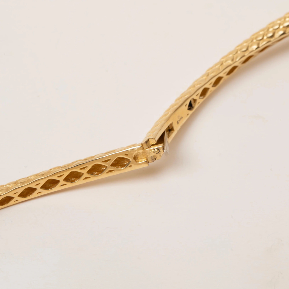 Zümrüt Gözlü Yılan Altın Kolye - Goldstore
