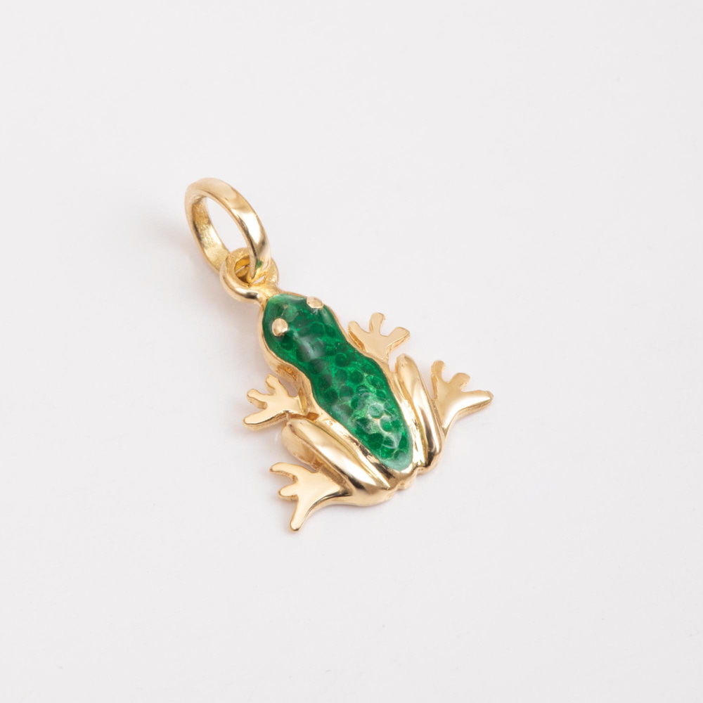 Gold Frog Necklace - Goldstore