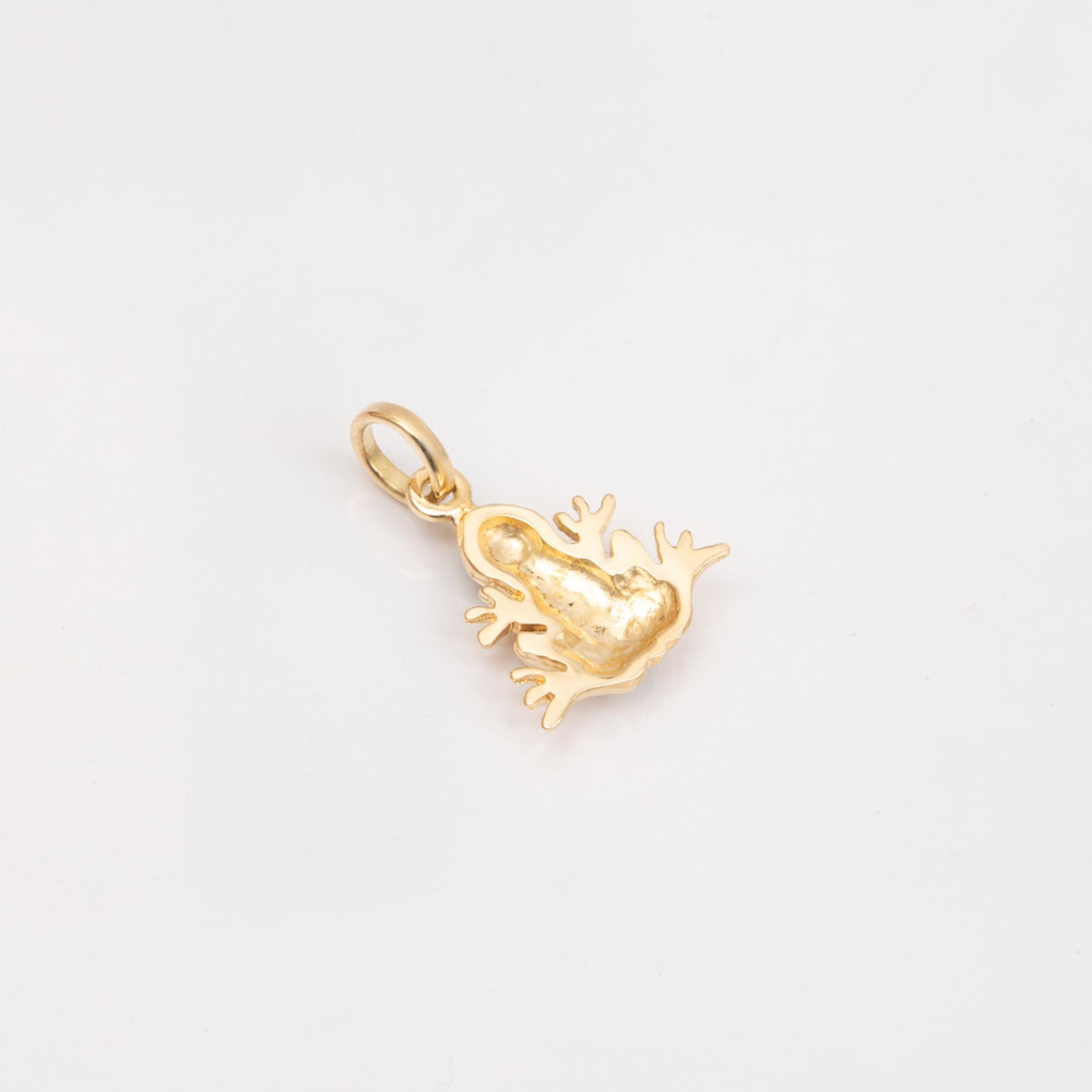 Gold Frog Necklace - Goldstore