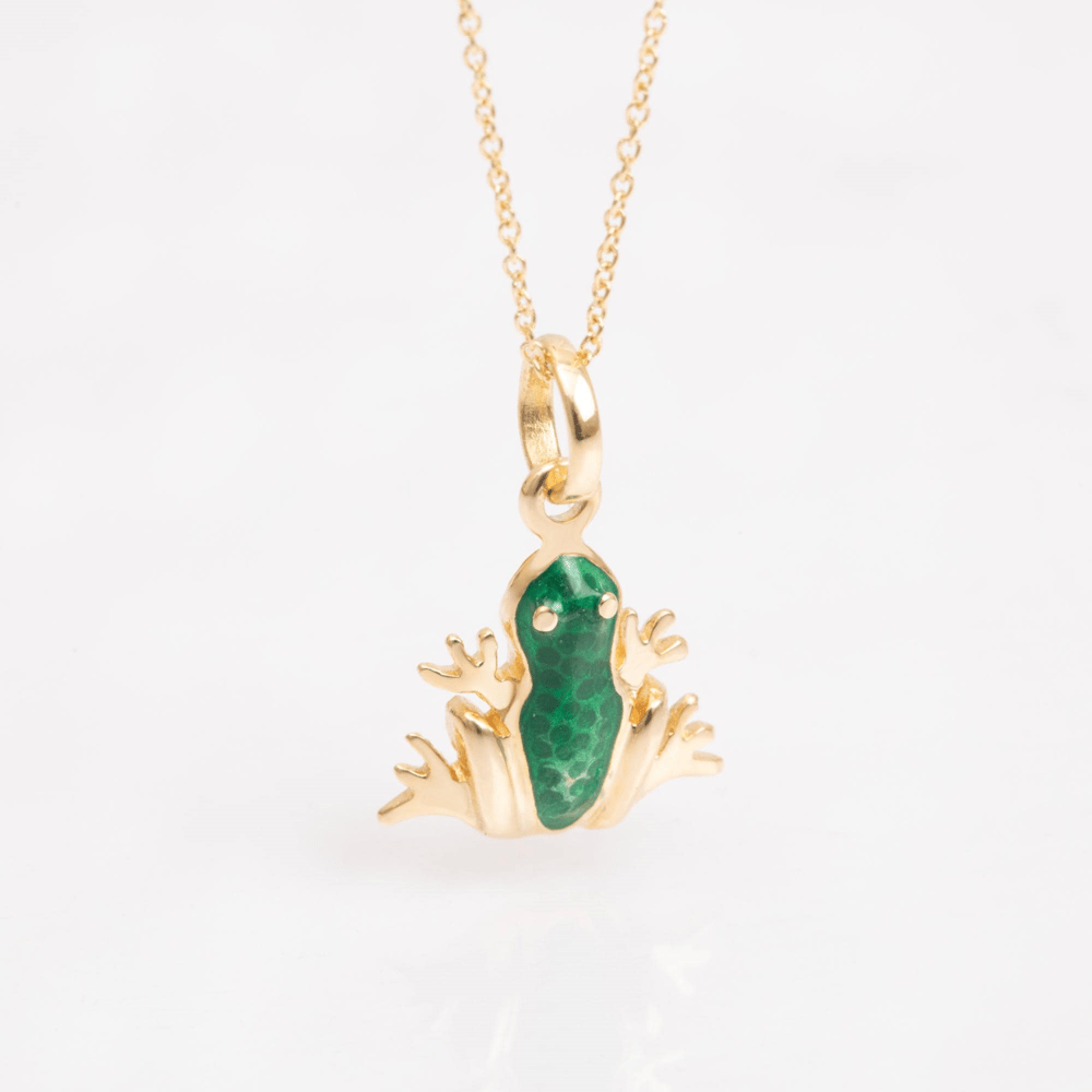 Gold Frog Necklace - Goldstore