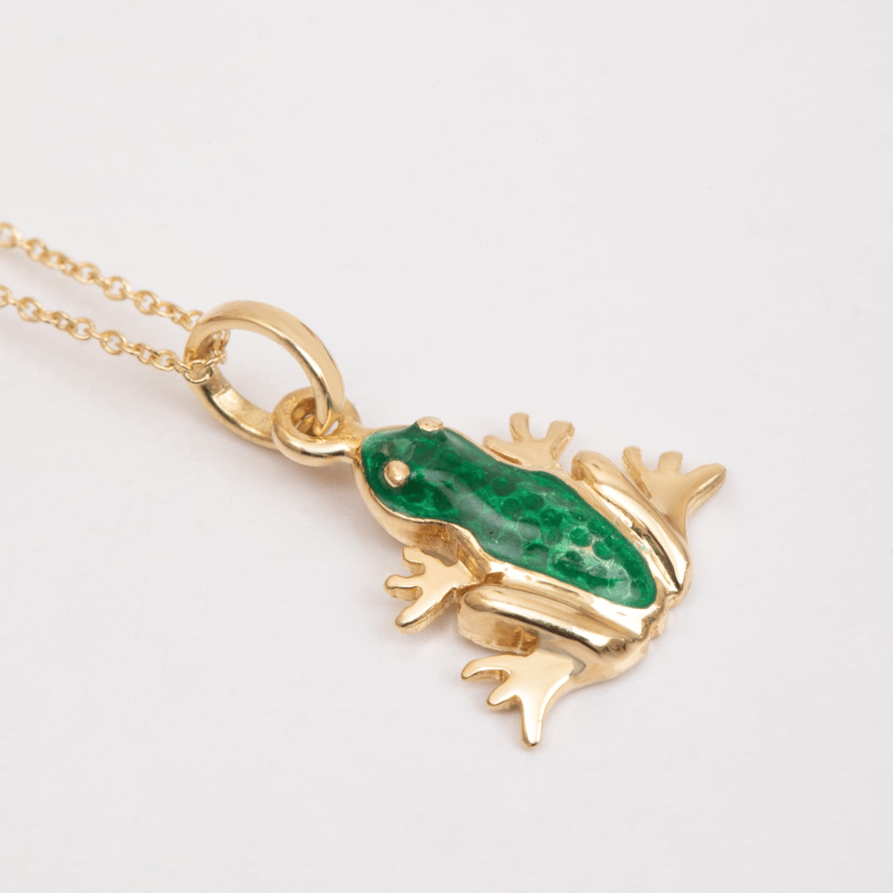 Gold Frog Necklace - Goldstore