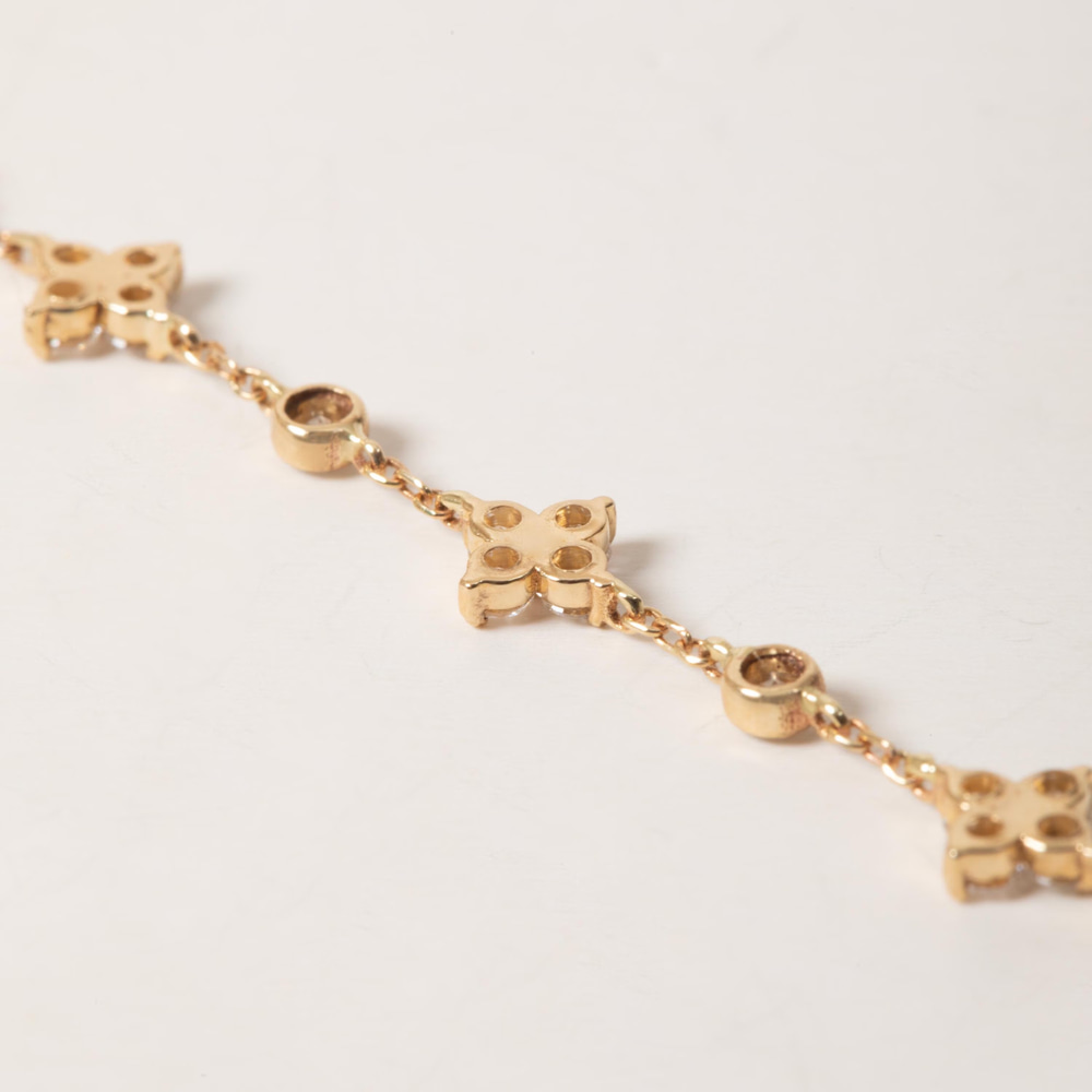 Altın Çok Taşlı Zirkon Bileklik - Goldstore