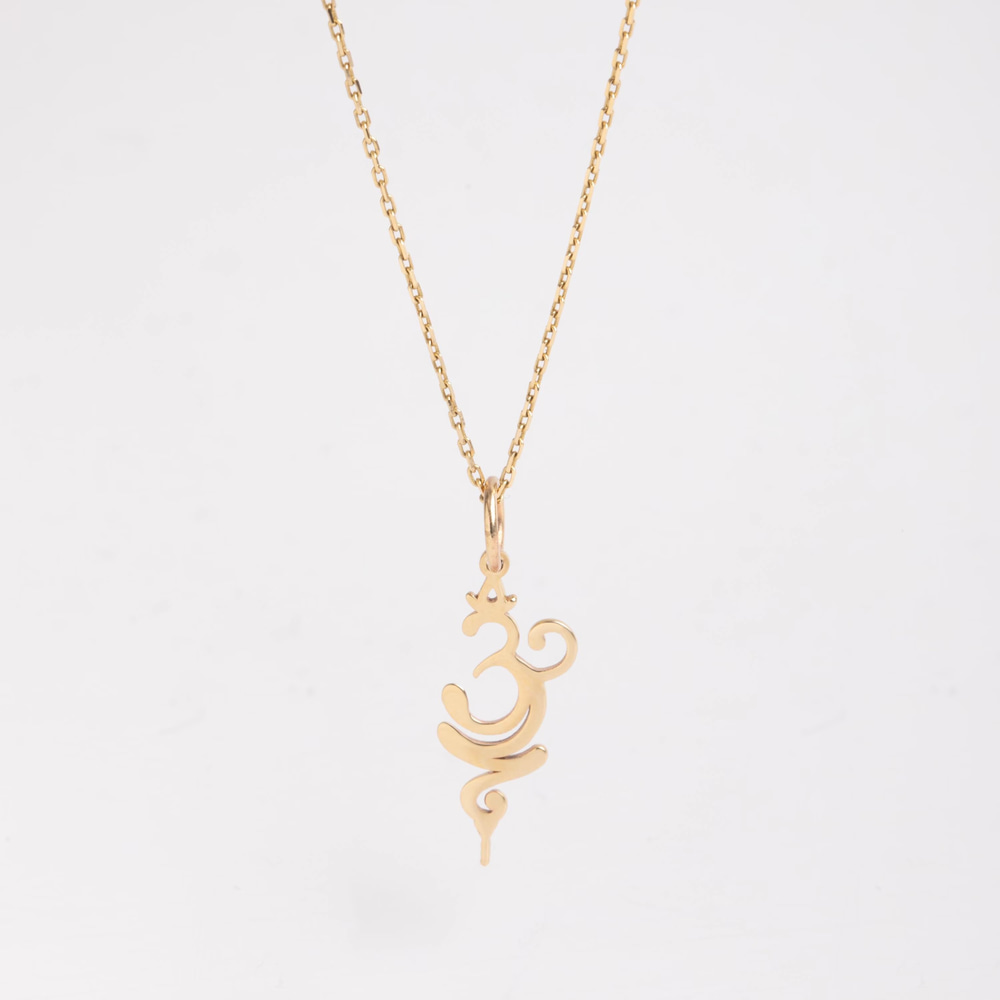 Gold Spiritual Symbol Necklace - Goldstore