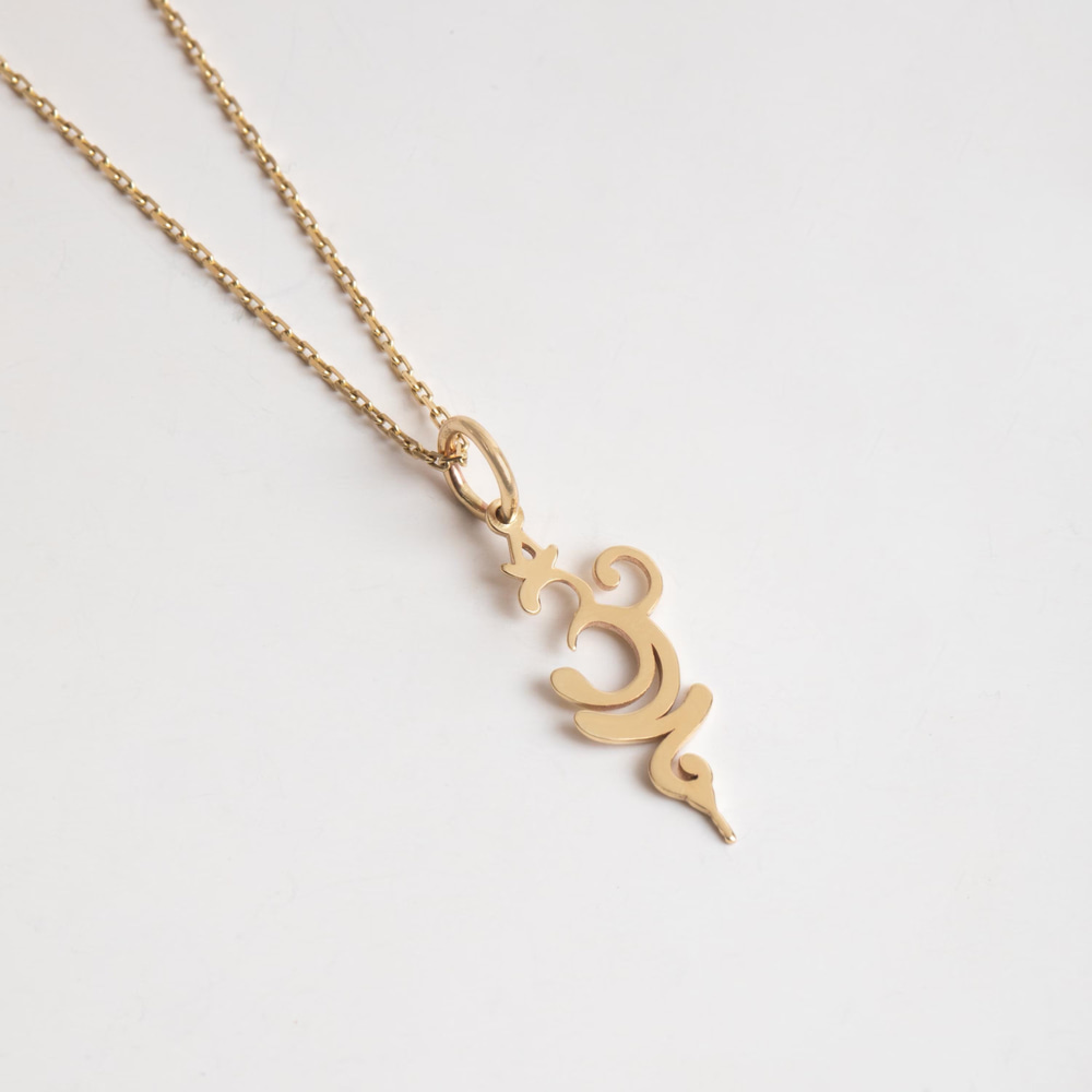 Gold Spiritual Symbol Necklace - Goldstore