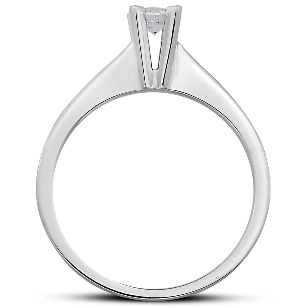 Goldstore-0.2 ct. Pırlanta Tektaş Yüzük