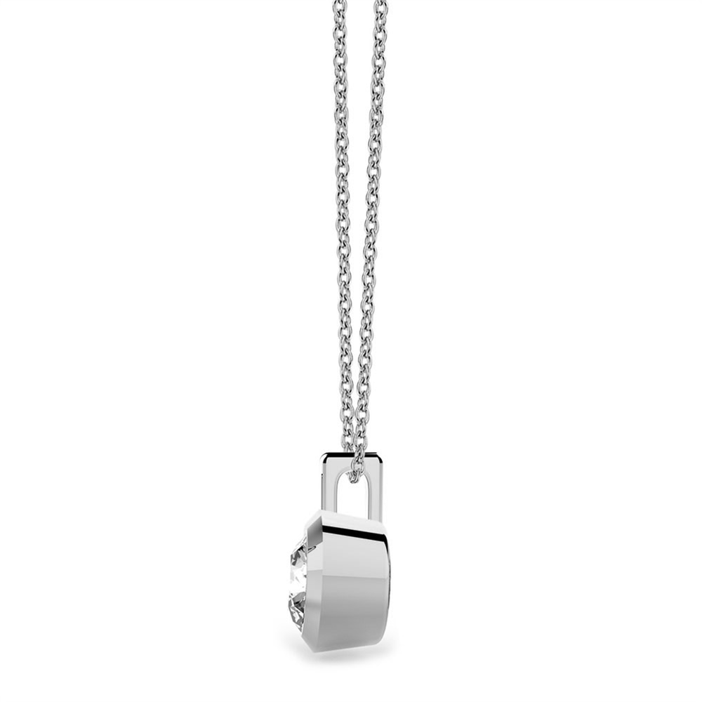 Goldstore-0.22 ct. Pırlanta Tektaş Kolye