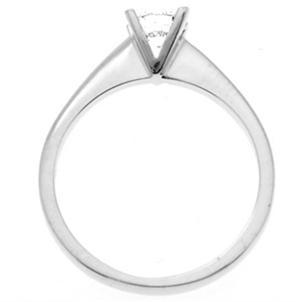 Goldstore-0.28 ct. Pırlanta Klasik Tektaş Yüzük