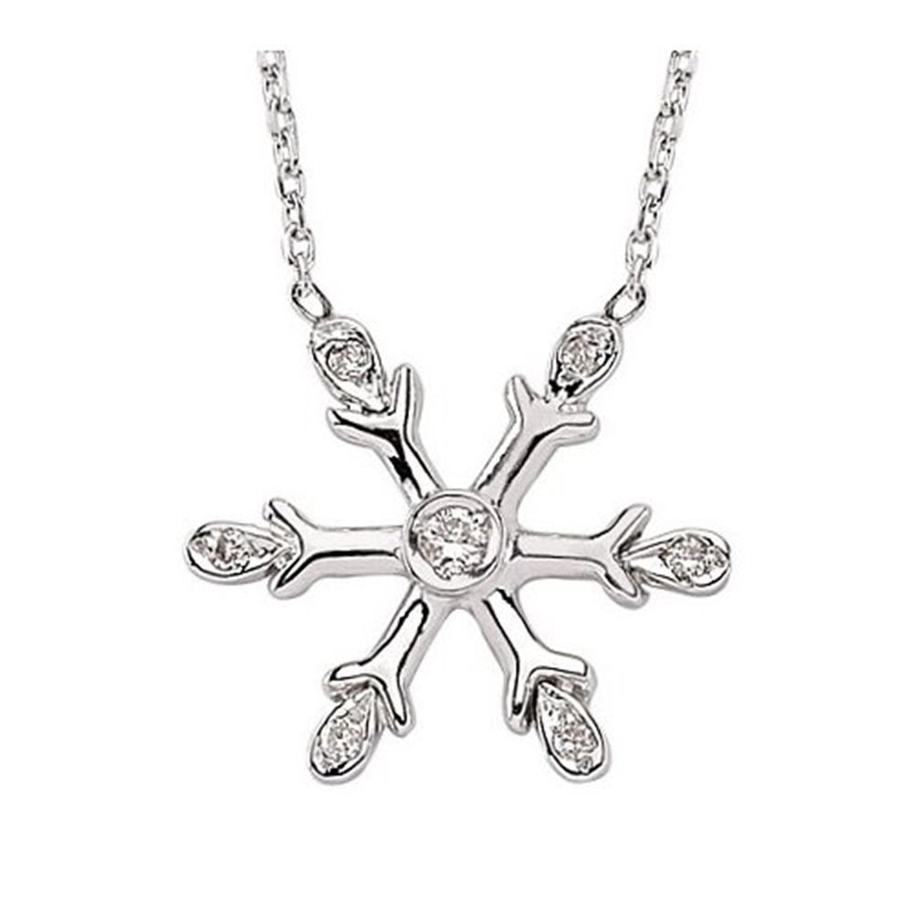 Goldstore-0.32 ct. Pırlanta Kar Tanesi Set