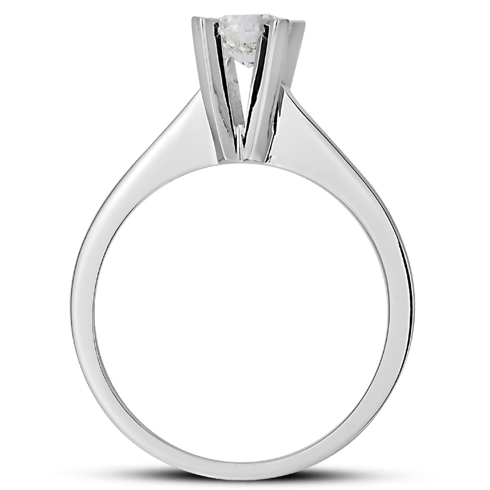 Goldstore-0.4 ct. Pırlanta Tektaş Yüzük