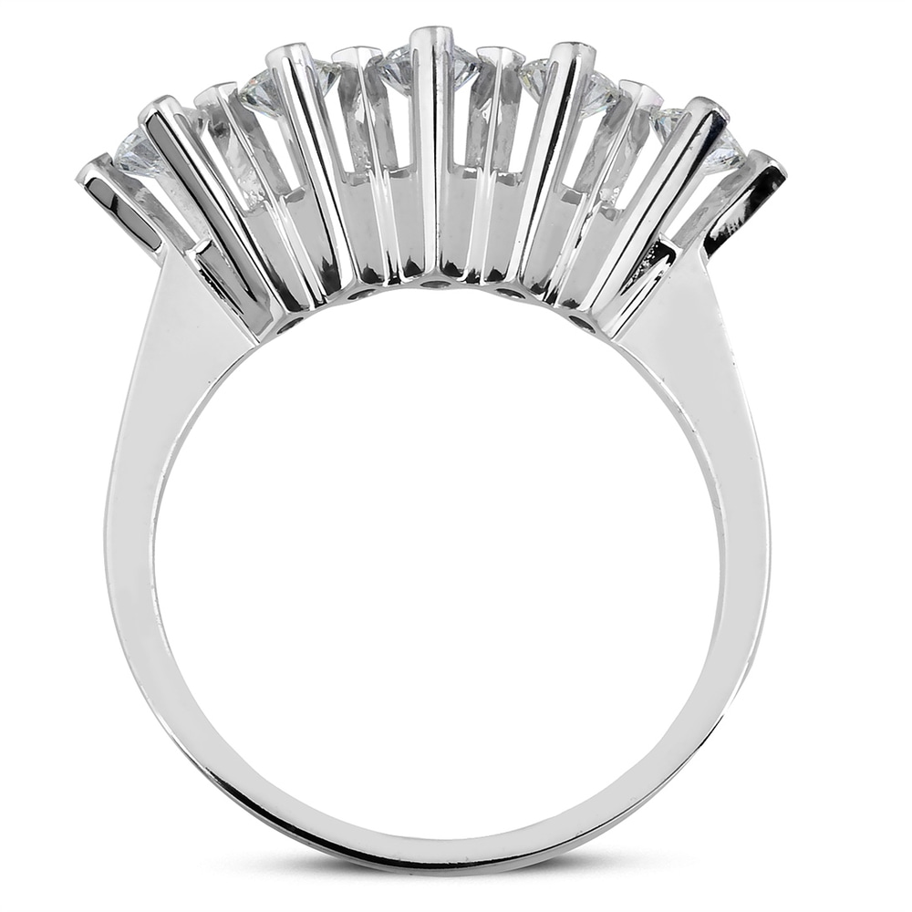 Goldstore-0.45 ct. Pırlanta 5 Taş Yüzük