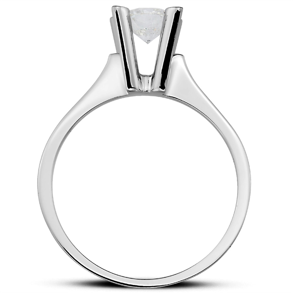 Goldstore-0.64 ct. Pırlanta Klasik Tektaş Yüzük