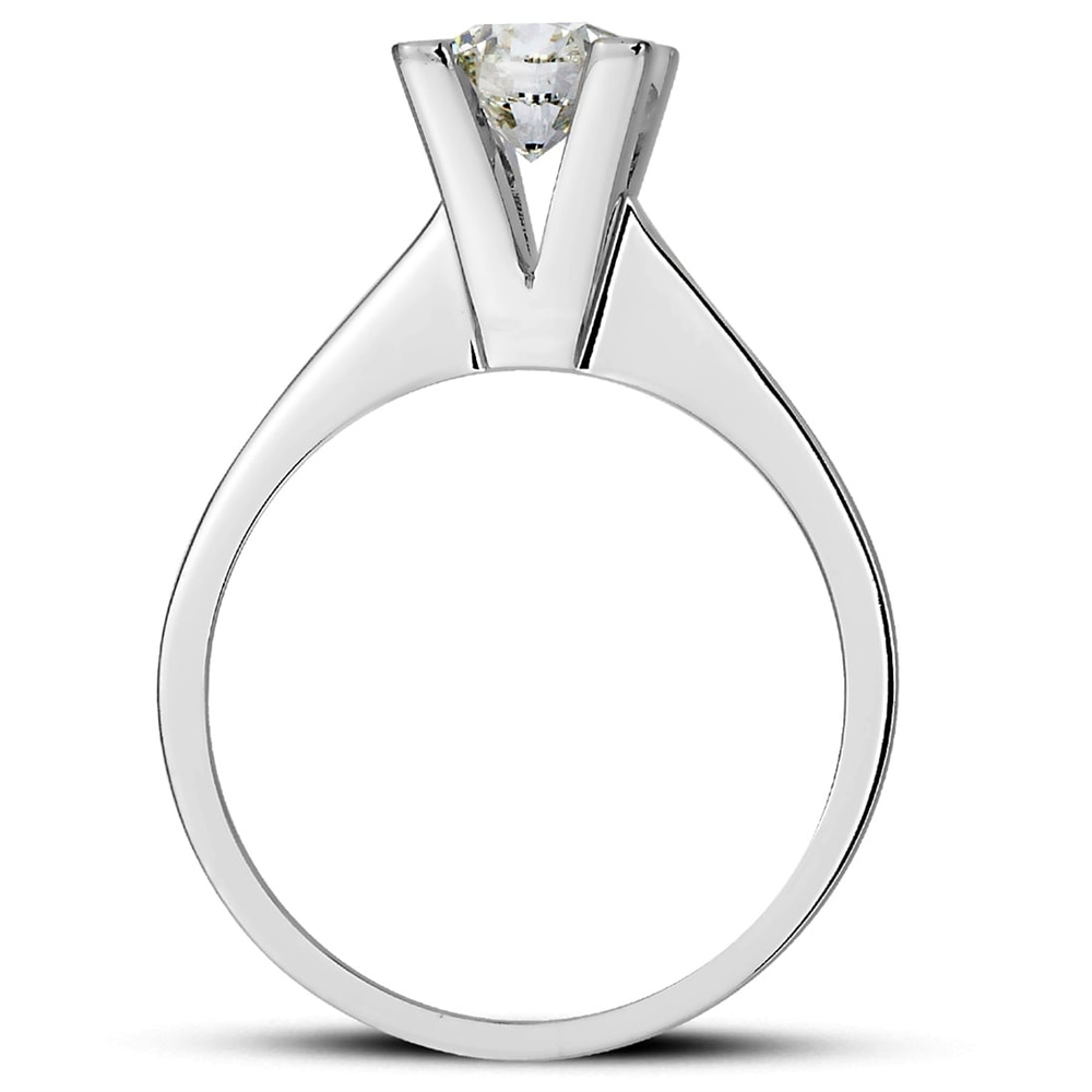 Goldstore-0.81 ct. Pırlanta Tektaş Yüzük