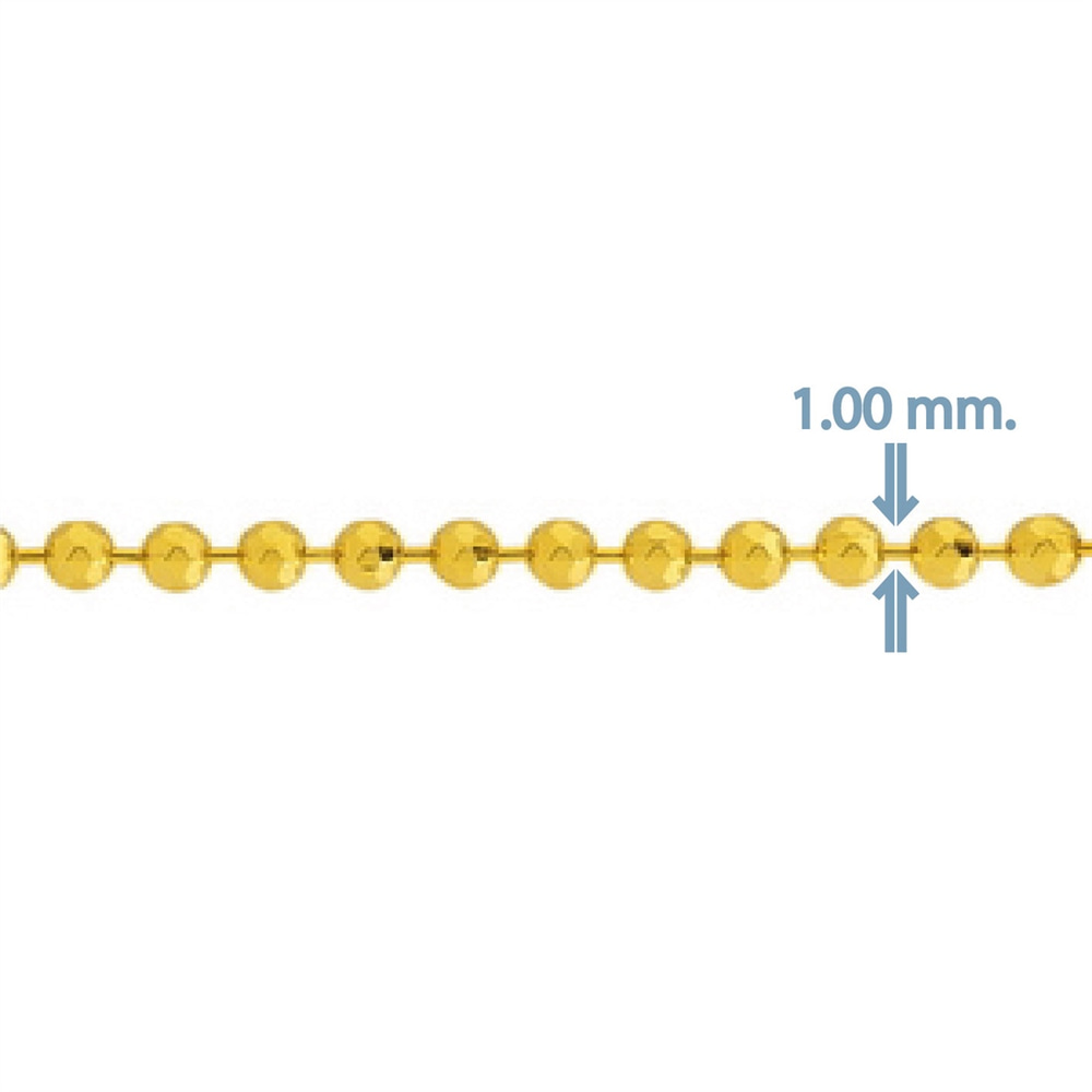 Goldstore-1.00 mm Top Zincir