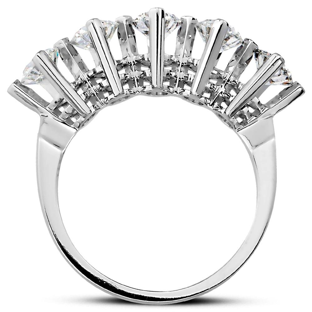 Goldstore-1.84 ct. Pırlanta 5 Taş Yüzük