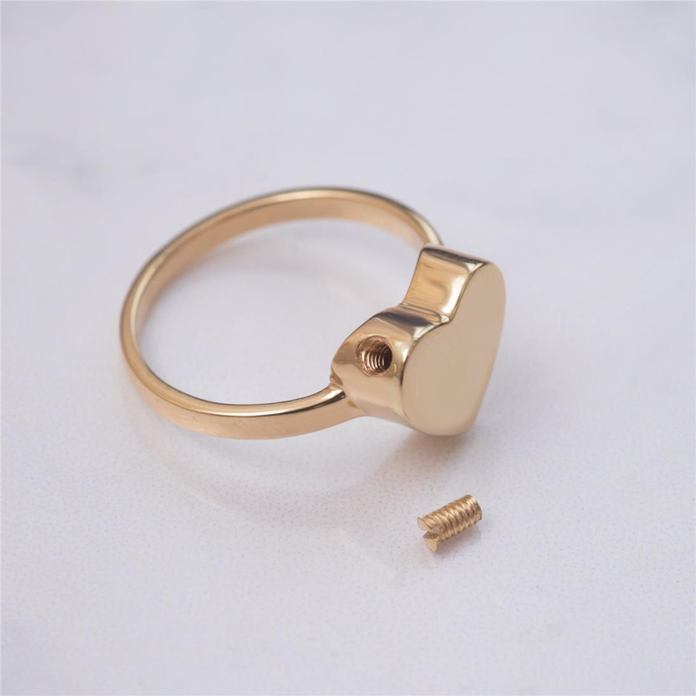 Goldstore-Heart Urn Ring