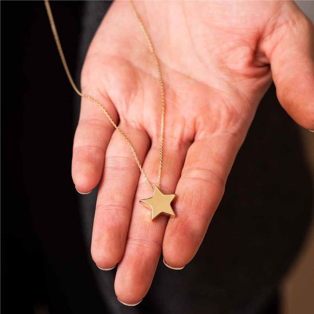 Goldstore-Mini Star Urn Pendant