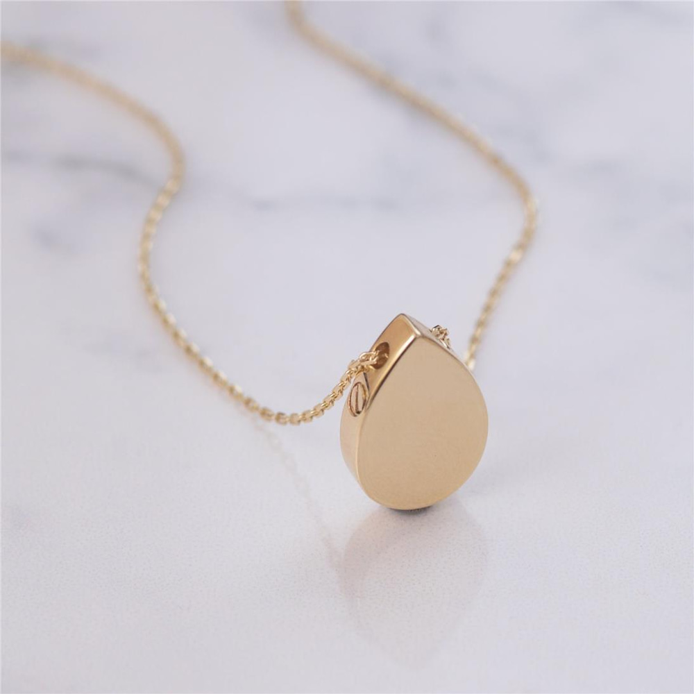 Goldstore-Tear Drop Urn Necklace