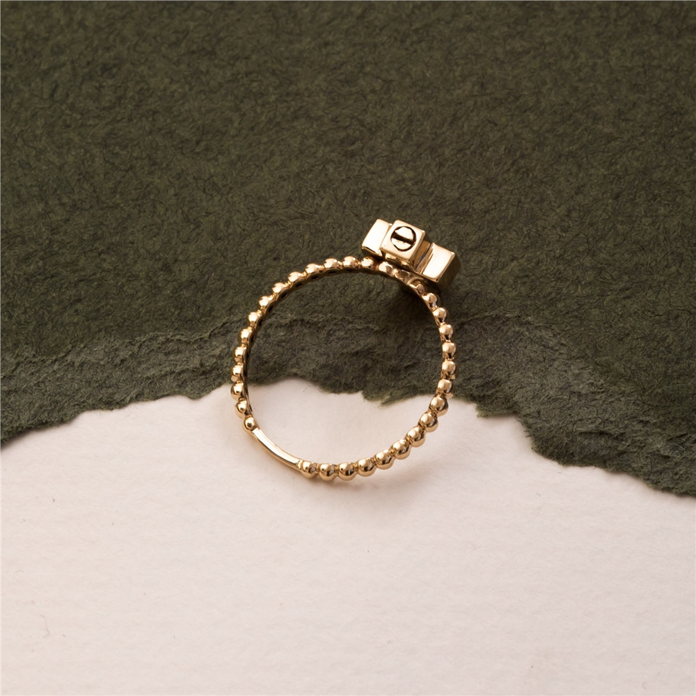 Goldstore-14K 18k Real Gold Tiny Cross Cremation Urn Ring, Personalized Urn Memorial Cross Gold Ring for Mom Dad Son Human Ashes and Dog Cat Ashes