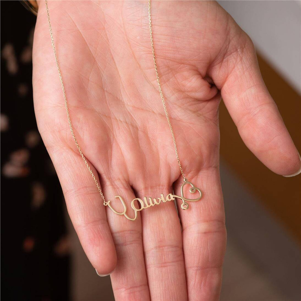 Goldstore-Stethoscope Necklace