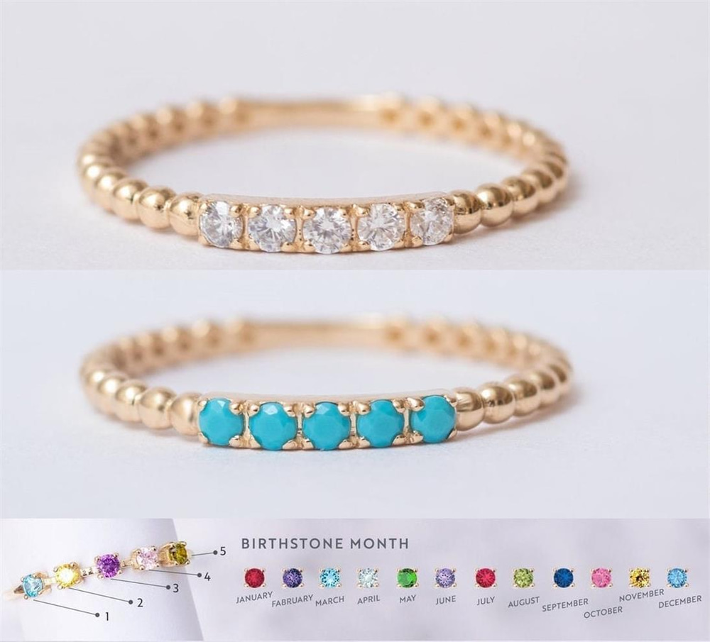Goldstore-Family Birthstone Ring