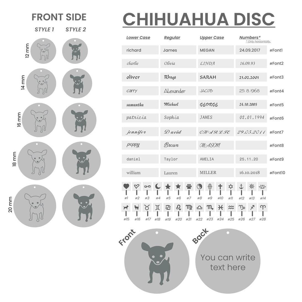 Goldstore-Chihuahua Necklace